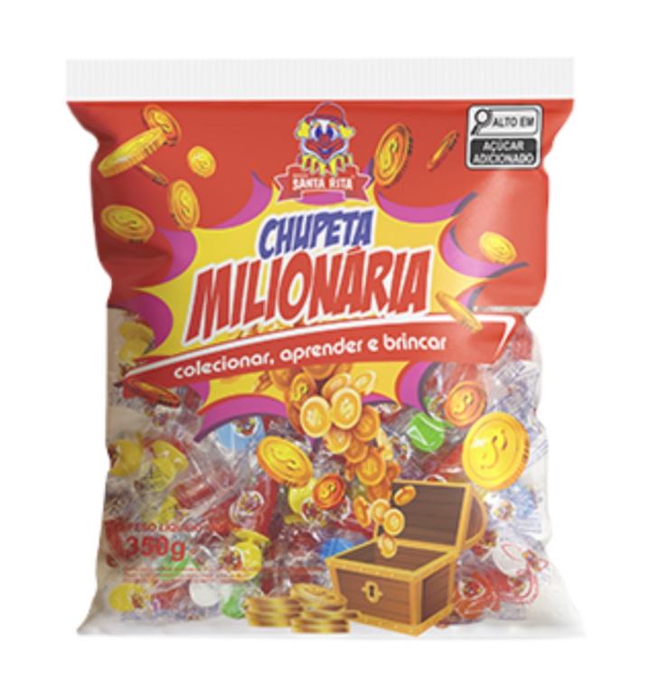 CHUPETA MILIONARIA SANTA RITA C/50UN 350G