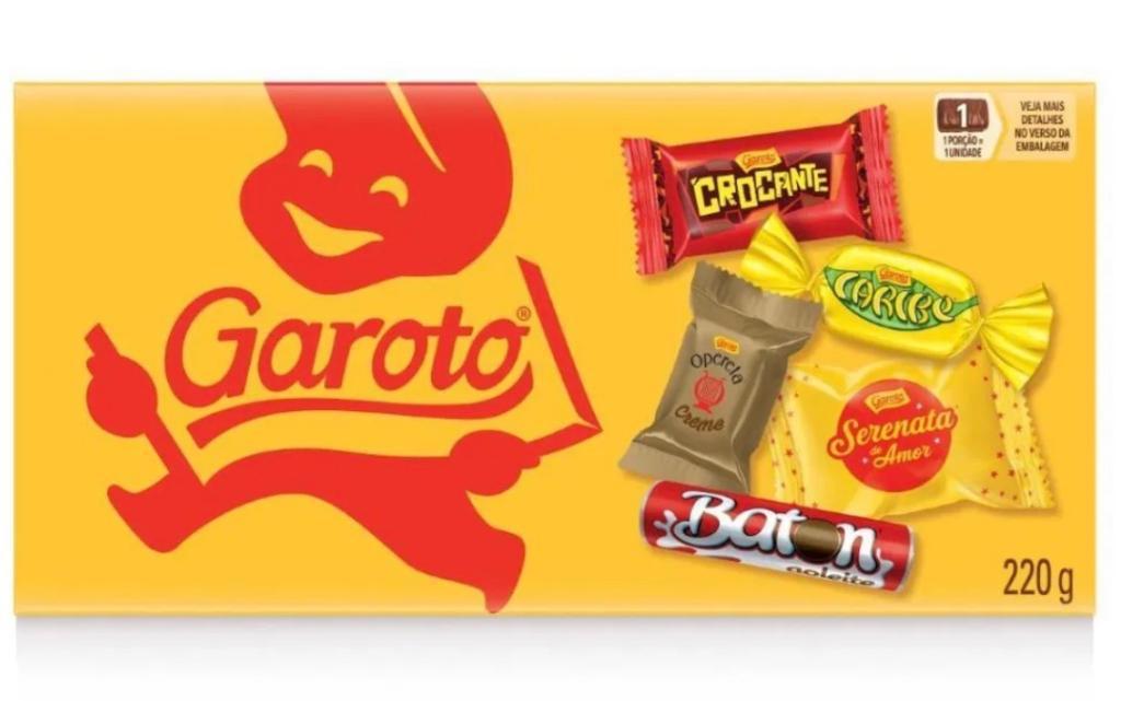 BOMBOM GAROTO SORTIDO 220G