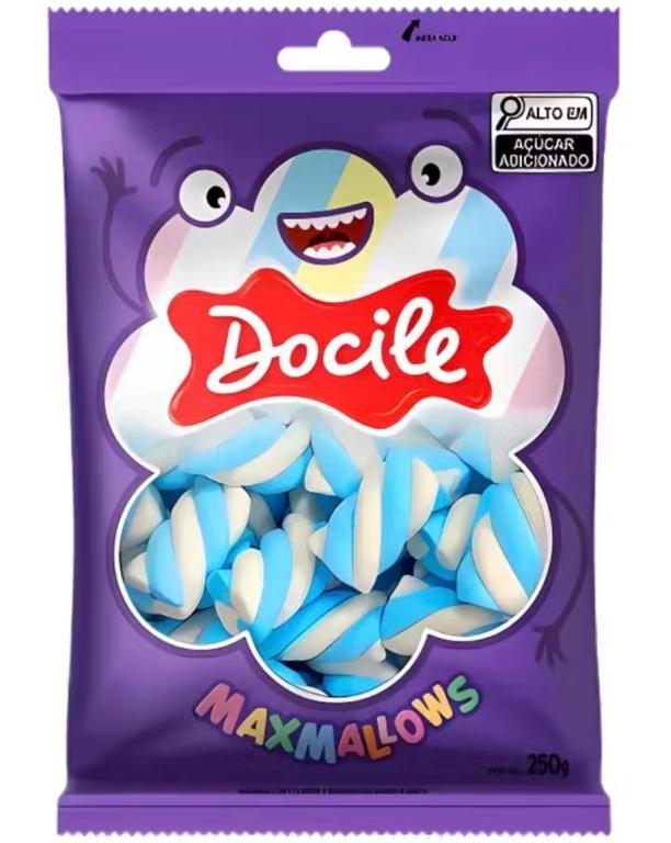 MARSHMALLOWS DOCILE TORCAO AZUL/BRANCO 220G