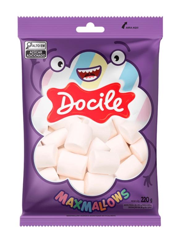 MARSHMALLOWS DOCILE TUBO BRANCO 220G