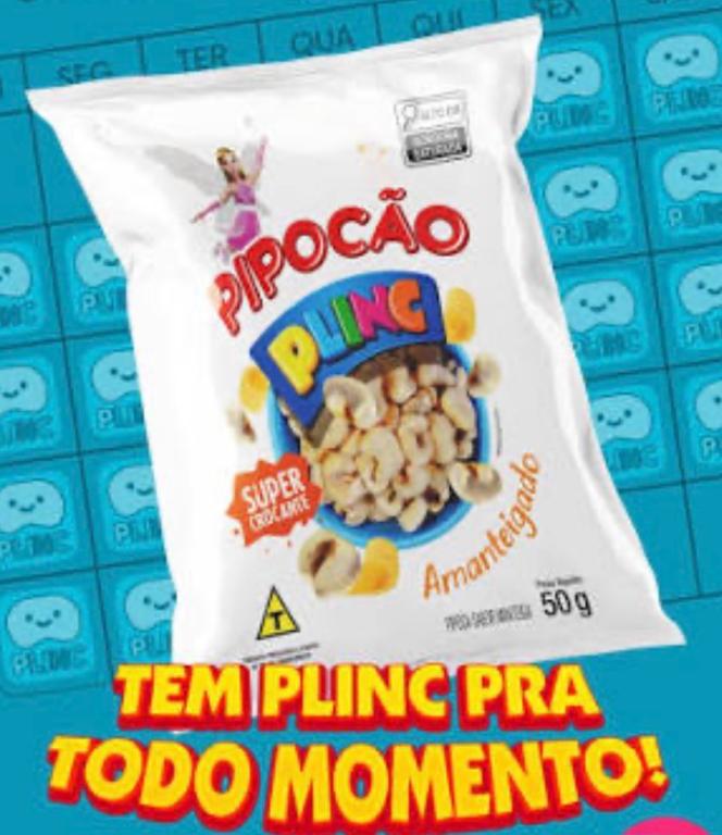 PIPOCA AMANTEIGADA PLINC 50G