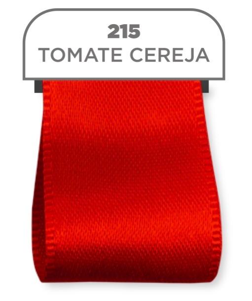 FITA DE CETIM GITEX 04MM TOMATE CEREJA REF. 215 C/10MT