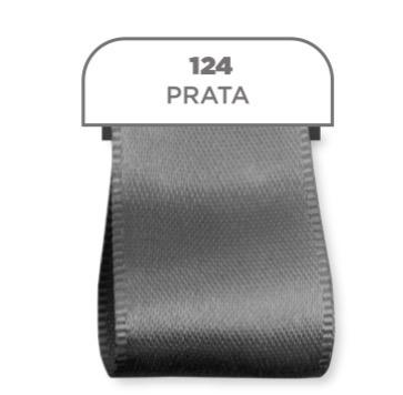 FITA DE CETIM GITEX 04MM PRATA REF. 124 C/10MT