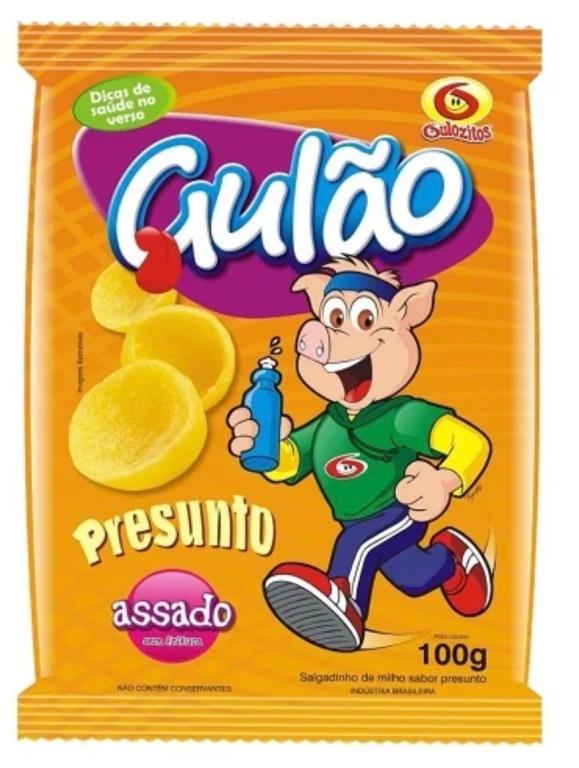 CHIPS GULAO ASSADO PRESUNTO 100G