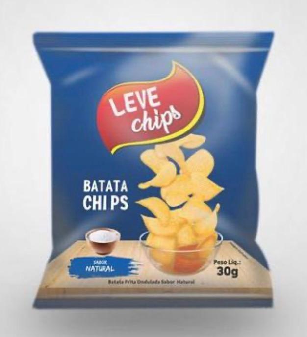 BATATA CHIPS LEVE NATURAL 30G