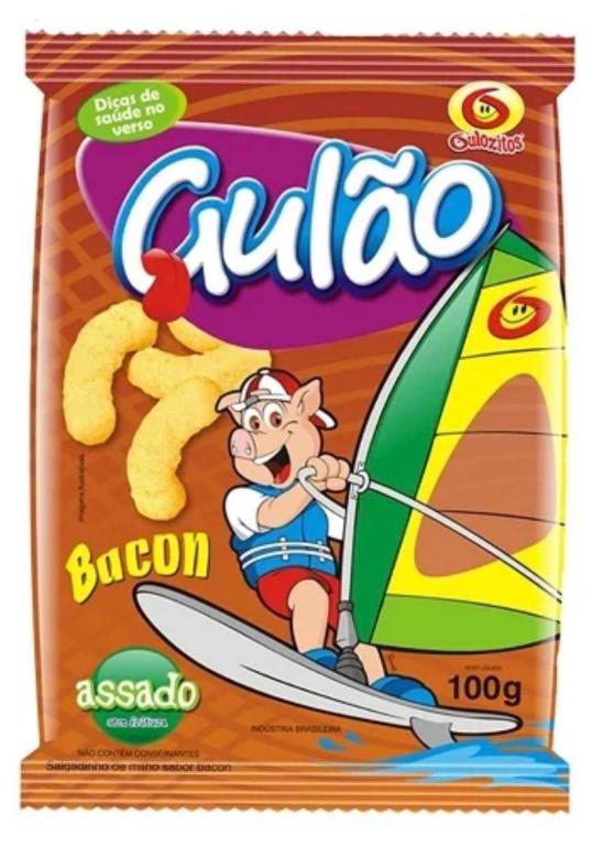 CHIPS GULAO ASSADO BACON 100G