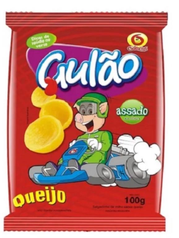 CHIPS GULAO ASSADO QUEIJO 100G