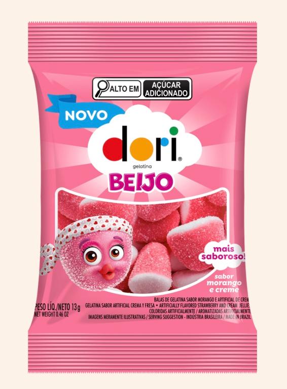 BALA DORI GELATINA BEIJO DP/12X13G
