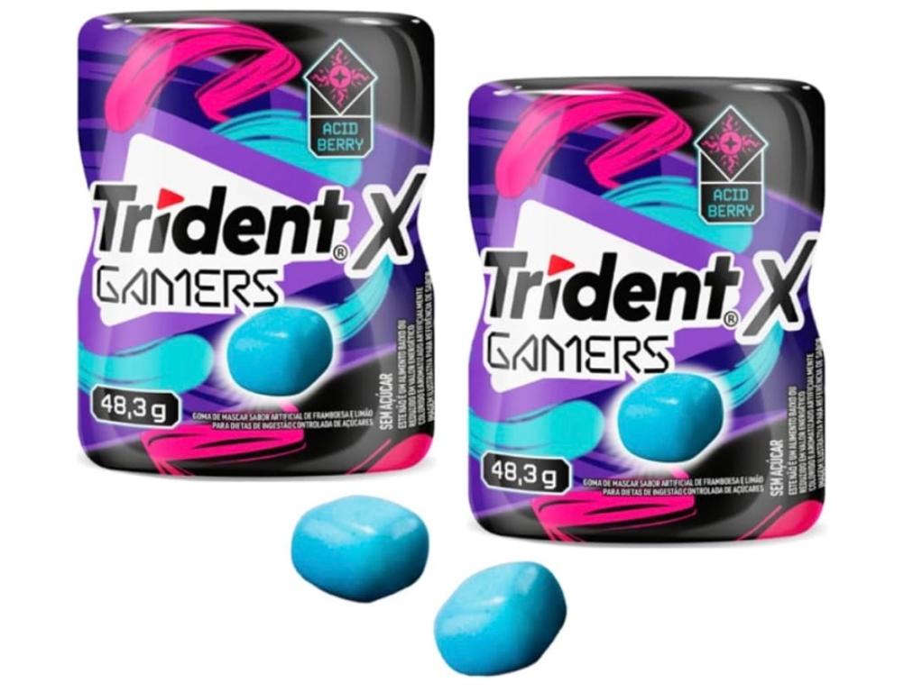 TRIDENT GARRAFA GAMERS ACID BERRY 48,3G