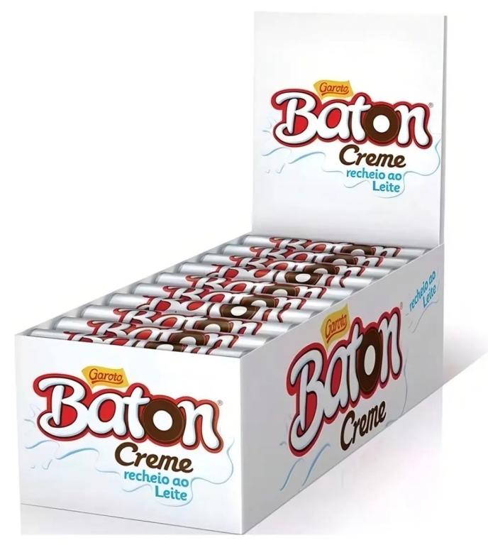 BATON GAROTO CHOCOLATE AO LEITE 16GR
