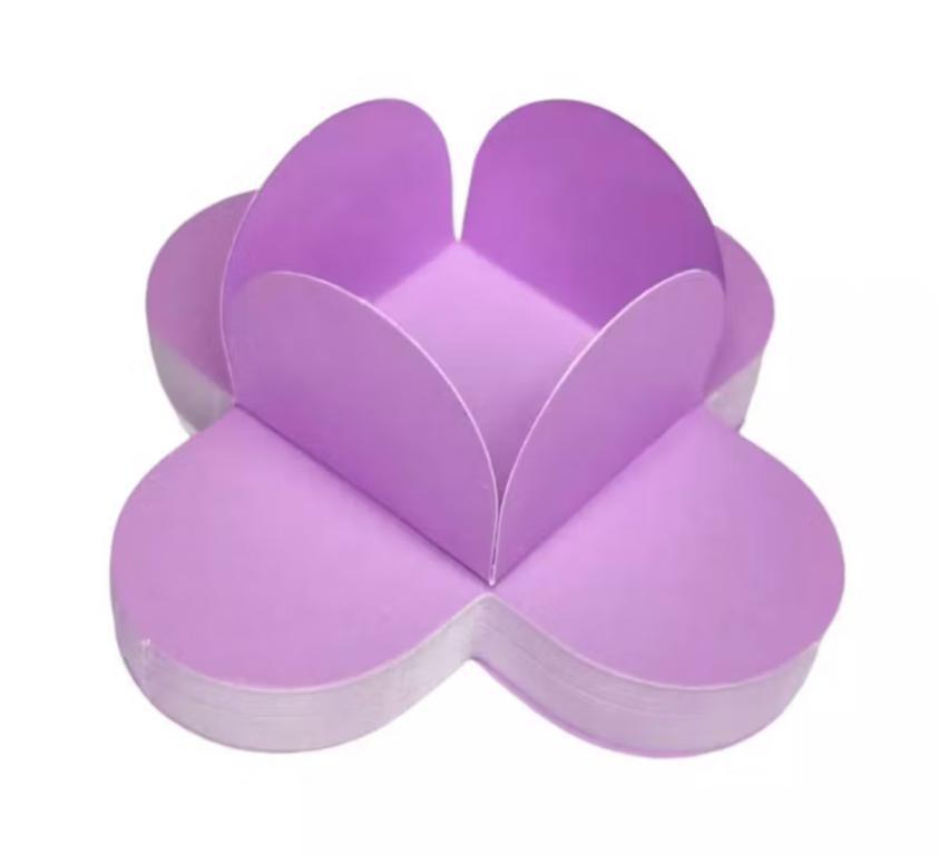 PORTA BOMBOM TEMA FESTA LISO VIOLETA C/50UN