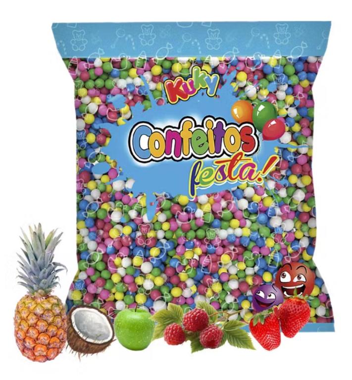 CONFEITO FESTA SORTIDO KUKY 500G