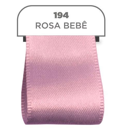 FITA DE CETIM GITEX 15MM ROSA BEBE REF. 194 C/10MT