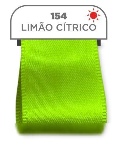 FITA DE CETIM GITEX 38MM LIMAO CITRICO REF. 154 C/10MT