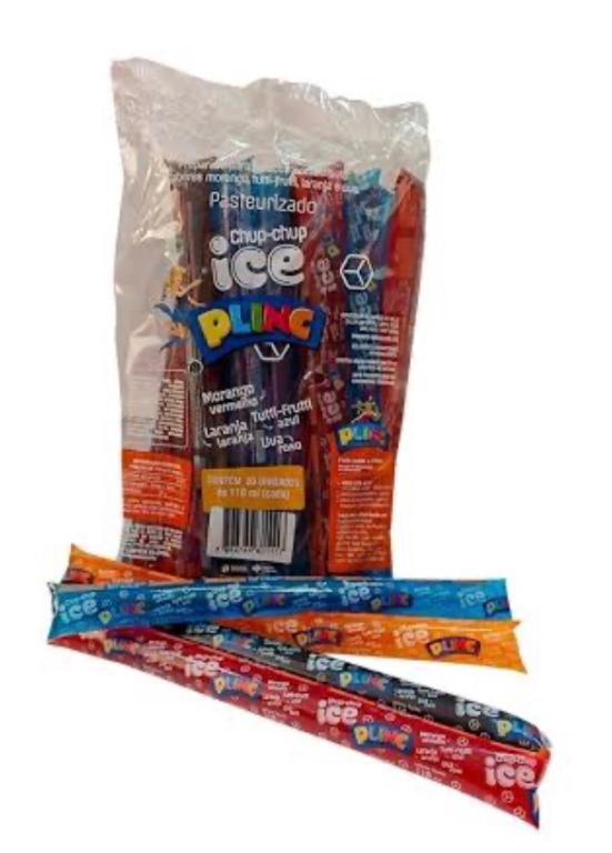 GELADINHO PLINC SORTIDO 110ML C/20UN