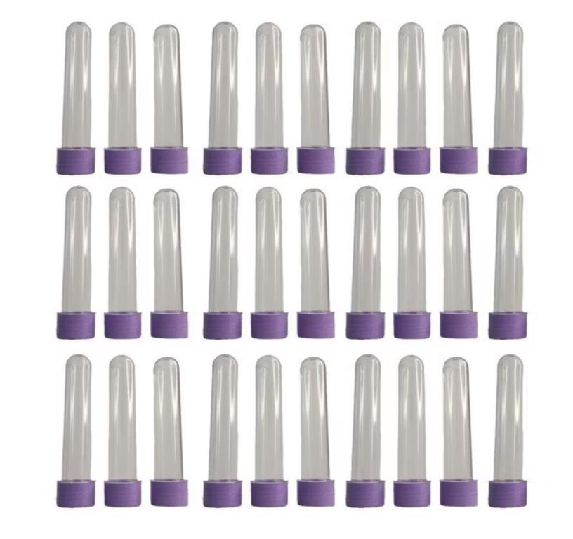 TUBETE 8CM LILAS C/10UN