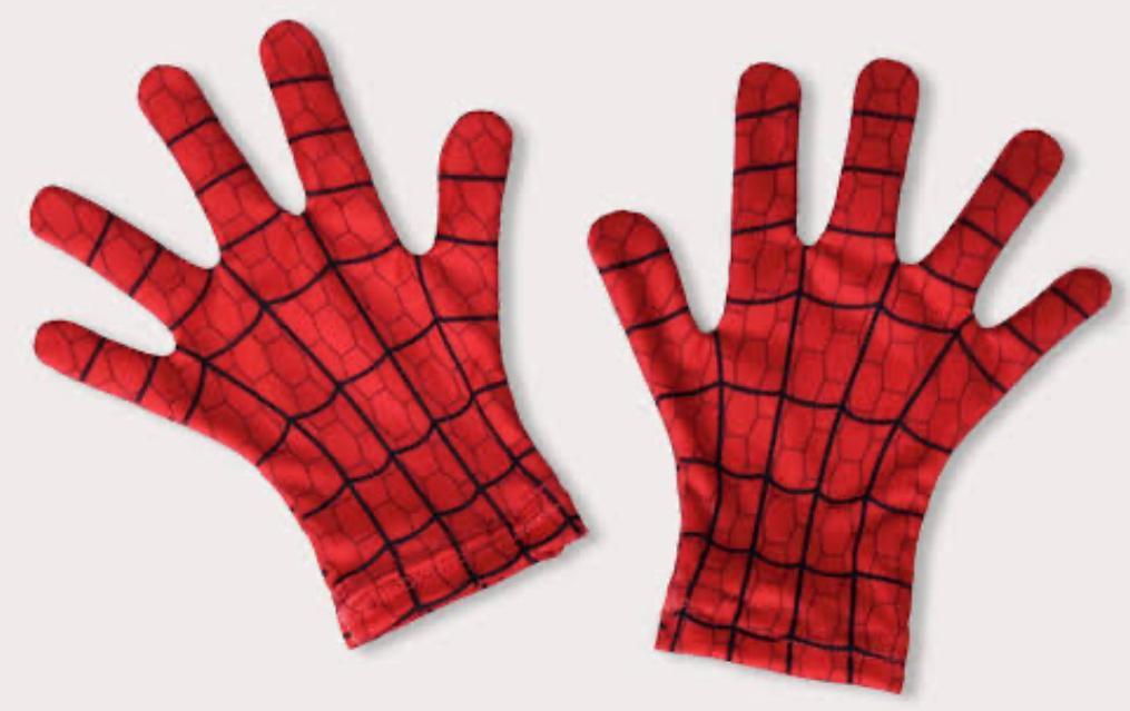 LUVA HOMEM ARANHA PAR