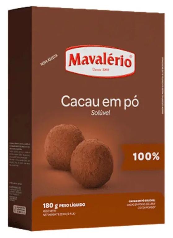 CACAU EM PO 100% MAVALEIRO 180G