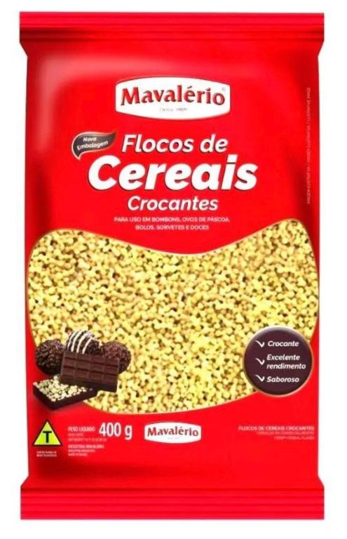 FLOCOS DE CEREAIS CROCANTES MAVALERIO 400G