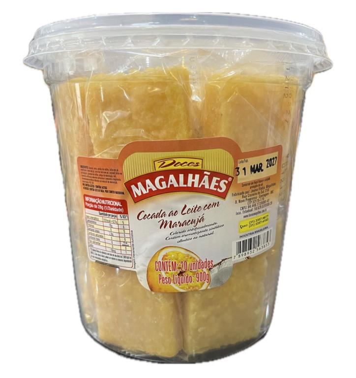 COCADA C/ MARACUJA MAGALHAES C/20UN