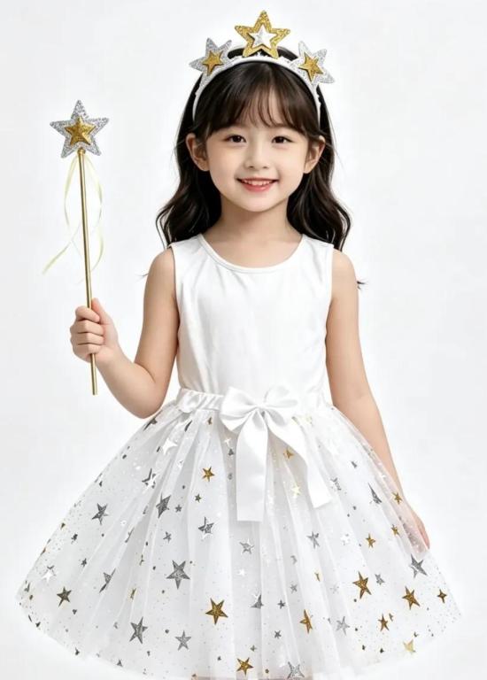KIT BAILARINA SAIA, CETRO E TIARA C/03PCS