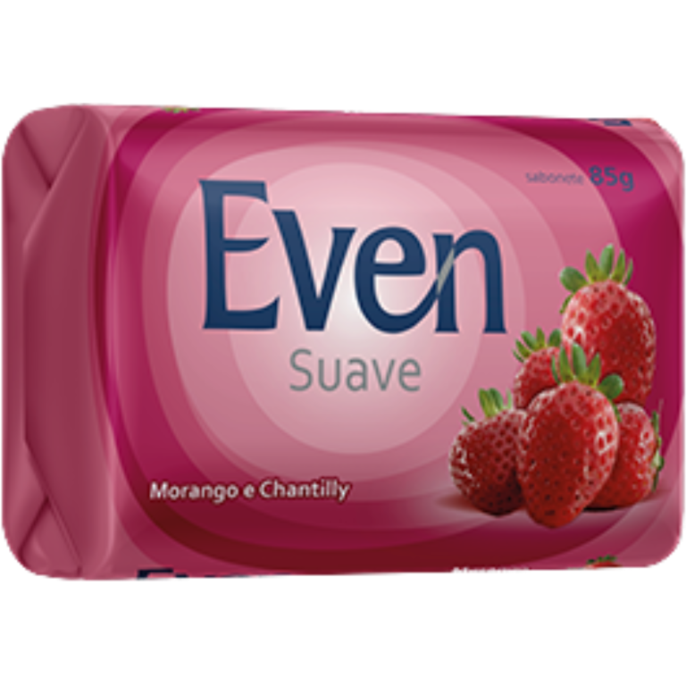 SABONETE EVEN MORANGO E CHANTILLY 85G