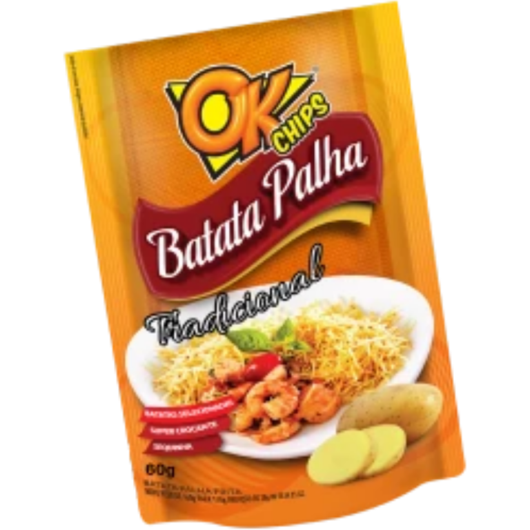 BATATA PALHA OK CHIPS TRADICIONAL 60G