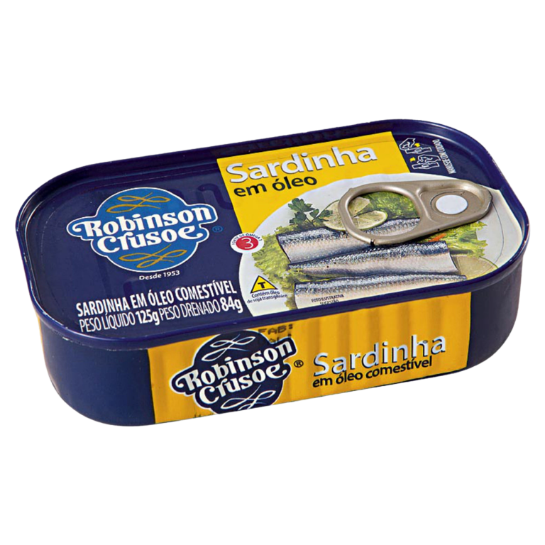 SARDINHA ROBINSON CROSUE OLEO 125G