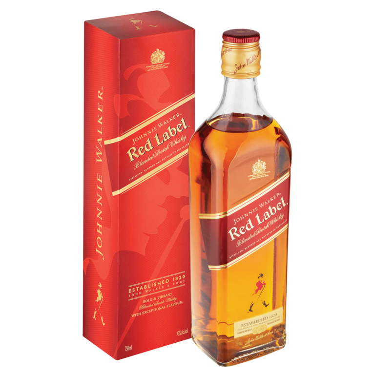 WHISKY RED LABEL 750ML