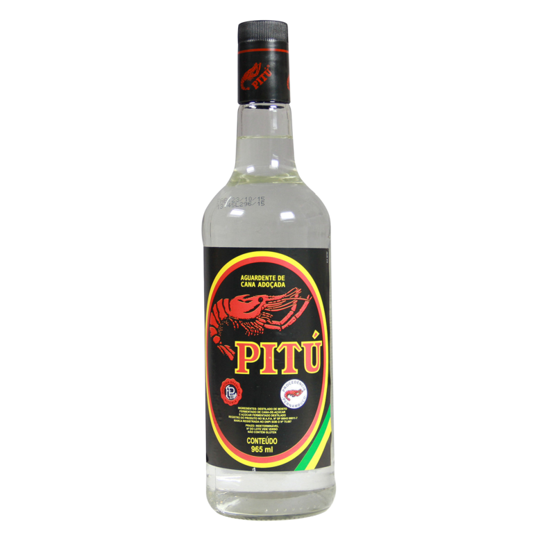 AGUARDENTE PITU VIDRO 965ML