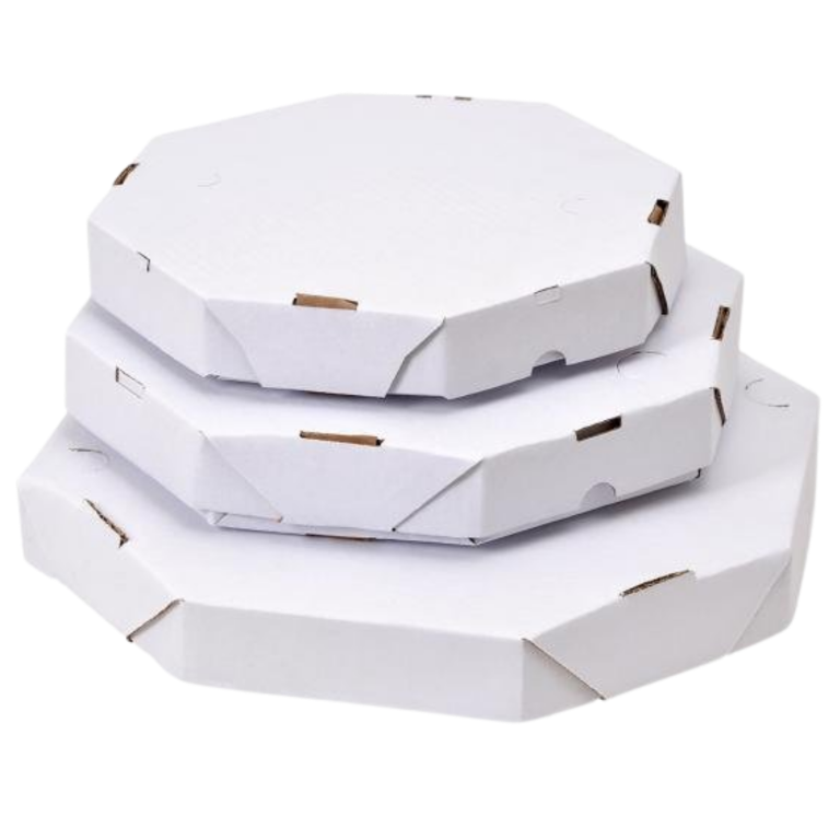 EMBALAGEM PARA PIZZA BRANCO N30