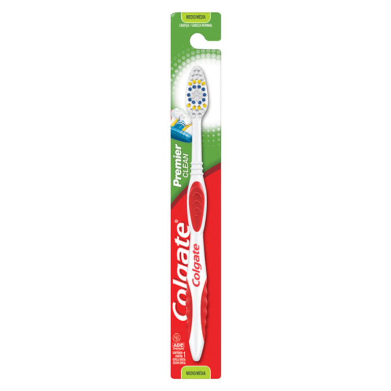 ESCOVA DENTAL COLGATE PREMIER CLEAN MEDIA