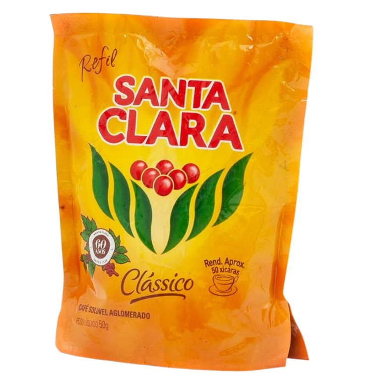 CAFE SANTA CLARA CLASSICO SOLUVEL REFIL 50G