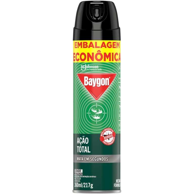 INSETICIDA BAYGON ACAO TOTAL 360ML