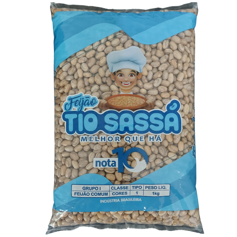 FEIJAO CARIOCA TIO SASSA NOTA 10 1KG