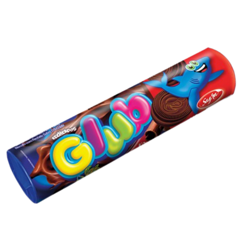 BISCOITO GLUB RECHEADO CHOCOLATE 115G