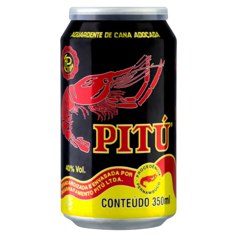 AGUARDENTE PITU LATA 350ML