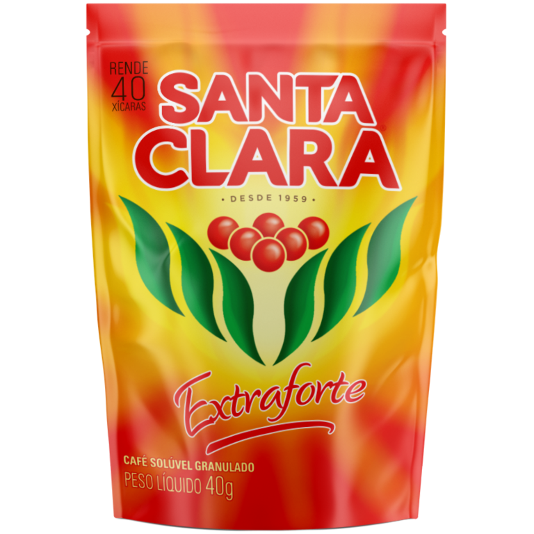 CAFE SANTA CLARA EXTRA FORTE SOLUVEL REFIL 40G