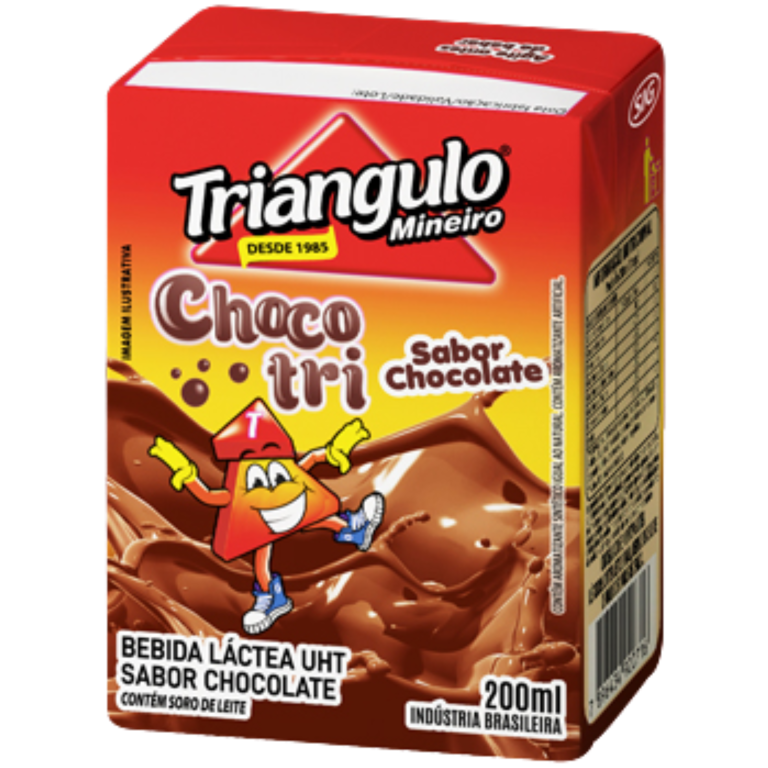 BEBIDA LACTEA CHOCOTRI TRIANGULO MINEIRO CHOCOLATE 200ML