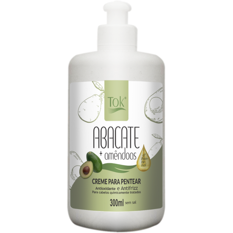 CREME PARA PENTEAR TOK ABACATE + AMENDOA 300ML