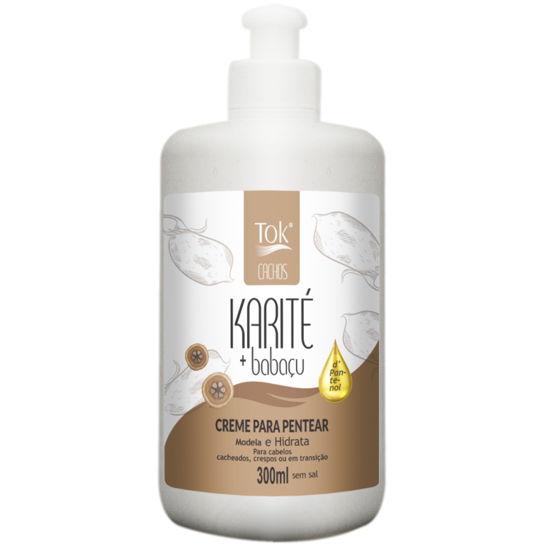 CREME PARA PENTEAR TOK KARITE + BABACU 300ML