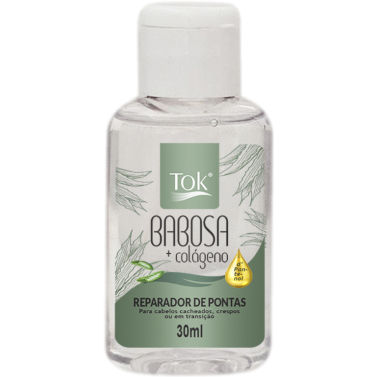 REPARADOR DE PONTAS TOK BABOSA + COLAGENO 30ML