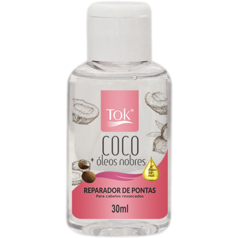 REPARADOR DE PONTAS TOK COCO + OLEO NOBRES 30ML