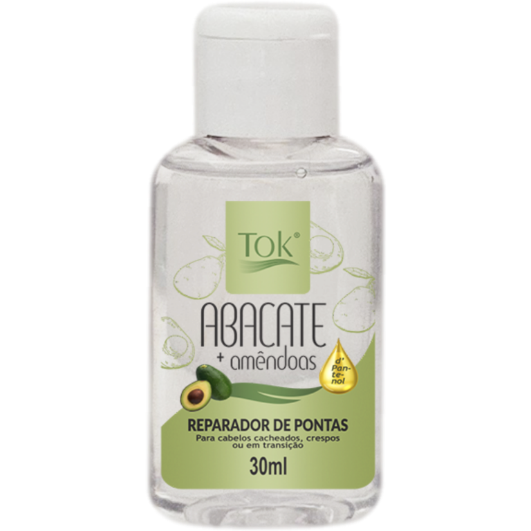 REPARADOR DE PONTAS TOK ABACATE + AMENDOA 30ML