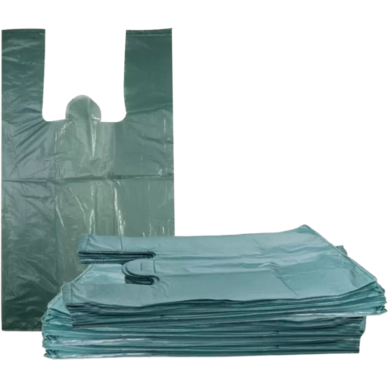 SACOLA PLASTICA GROSSA VERDE P 30X45CM 1KG