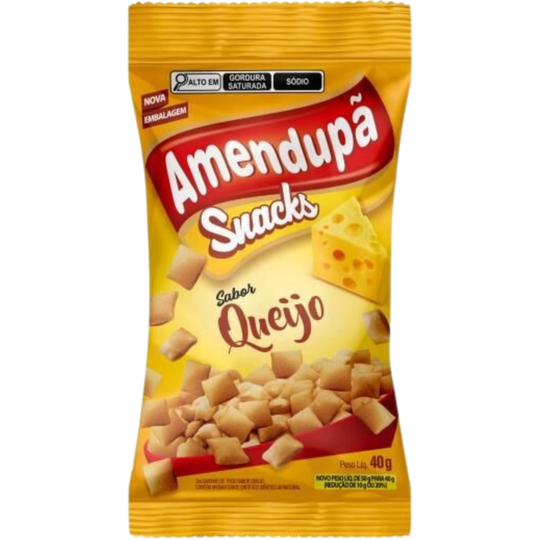 SALGADINHO AMENDUPA QUEIJO 40G