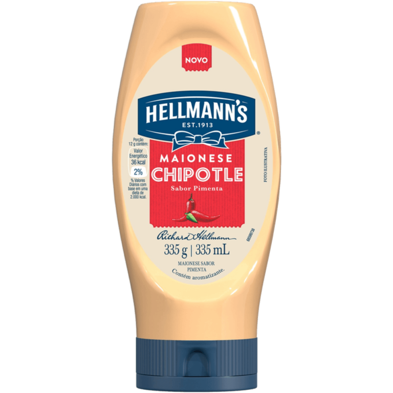 MAIONESE HELLMANNS CHIPOTLE POTE 335G