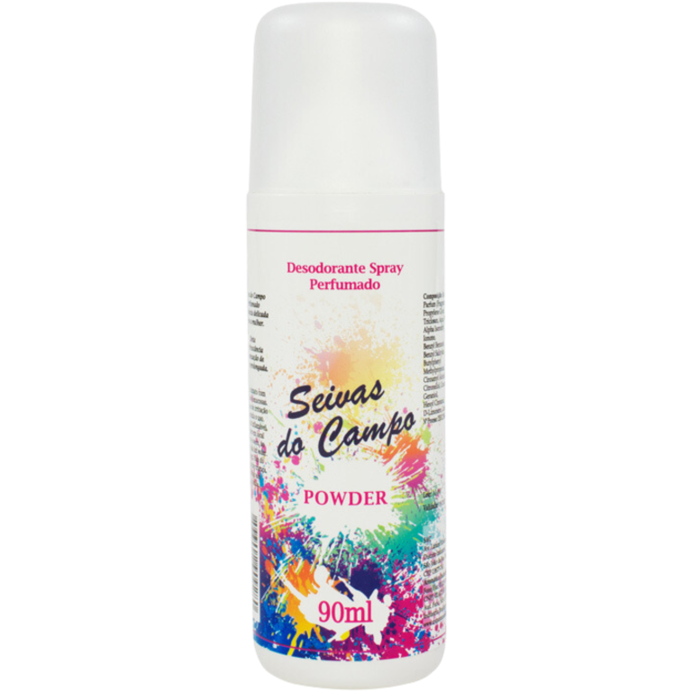 DESOD. SEIVA DO CAMPO SPRAY  POWER 90G