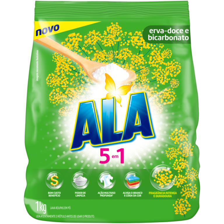 SABAO PO ALA ERVA DOCE E BICARBONATO 400G