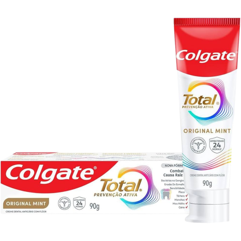 CREME DENTAL COLGATE TOTAL 12 ORIGINAL MINT 90G